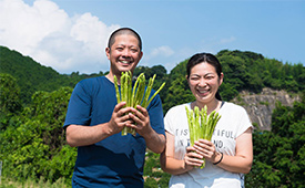 田舎暮らしを選び新規就農へトライ