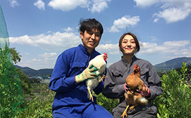 「走る鶏の卵」から、日本一を目指す