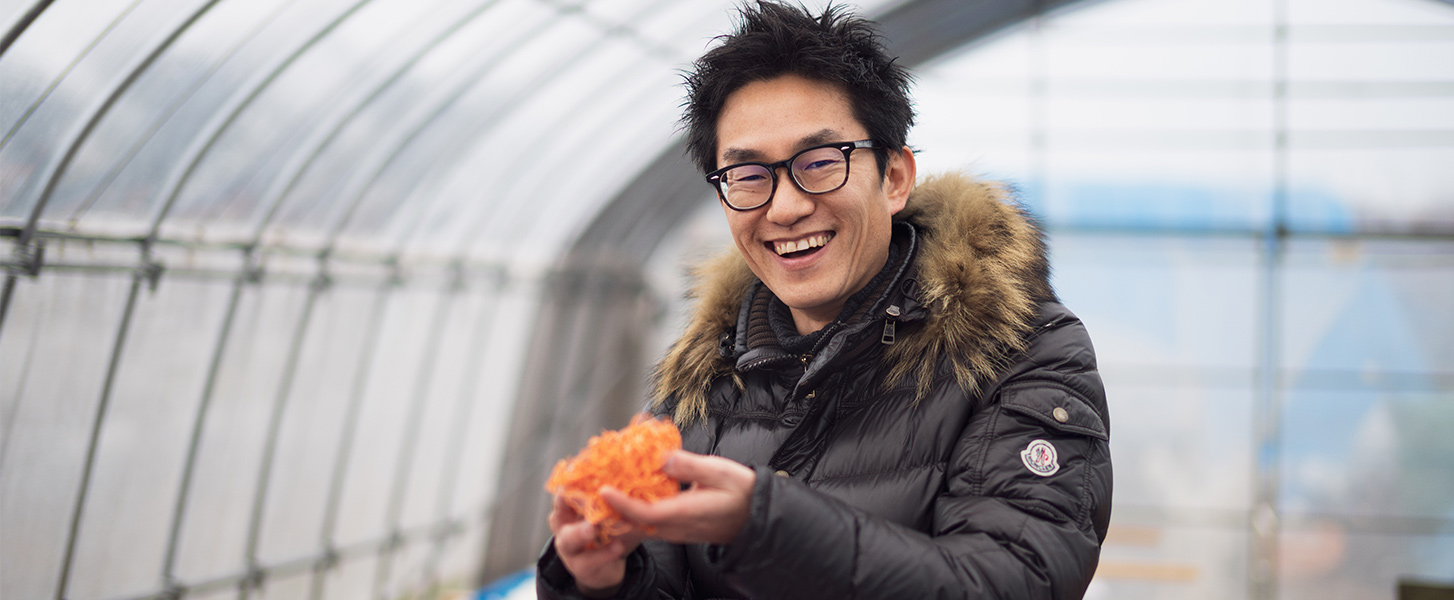 緑肥をいかした農業で、オーガニックでおいしい野菜を増やしていく