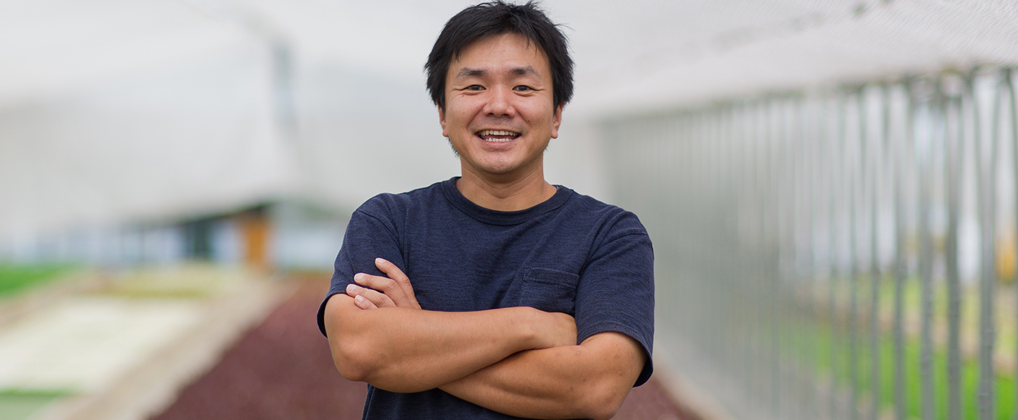 都市型農業の特色を生かし、ヨーロッパ野菜などを栽培